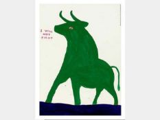 David Shrigley 'I Don't Want To Fight'