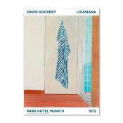 David Hockney 'Park Hotel, Munich' (1972). Exhibition Poster