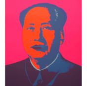 Andy Warhol Sunday B Morning Edition Mao -Hot PInk