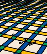 Patrick Caulfield Some Poems By Jules Laforgue 'And I Am Alone In My House' 1973