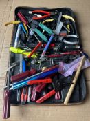 Large qty of hand tools in case
