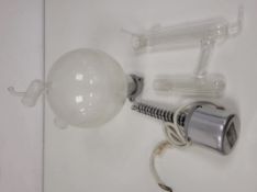Fisons heating element with glassware