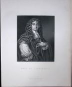Duke of Lauderdale Scotland 1873 Antique 152 Years-Old Engraving-40