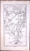 Ireland 245 Years -Old Antique Road Map Newry to Stewartstown-22