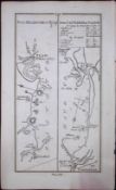 Ireland 245 Years -Old Antique Road Map Tuam, Castlebar, Galway-216