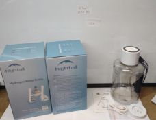 Job lot of 2 Hightall Hydrogen water bottles. EST Â£30 - R2-BOX 80