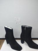 Womens Black heeled boots size UK 5.5. EST Â£20. S2-BOX 77