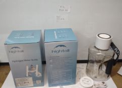 Job lot of 2 Hightall Hydrogen water bottles. EST Â£30 - R2-BOX 80
