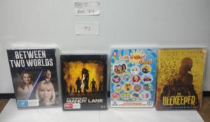 Job Lot of 4 DVD as pictured, to include the beekeeper. EST Â£20 - S2-BOX 77