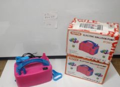 Job Lot of 2 Electric Balloon pumps. Est Â£30 - R2-BOX 79