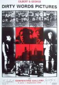 Gilbert & George Hand Signed Limited Edition x Serpentine Show 2002 Mint Free Post UK