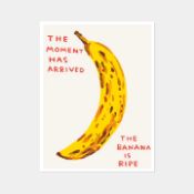 David Shrigley OBE (b 1968) 'The Moment' Offset Lithograph, Edition, 2021