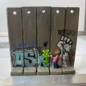 The Walled Off Hotel- Banksy, Wall Section, Original, Limited Edition,