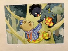NODDY Original Artwork P19 Ex Sotheby's x Enid Blyton Ltd Unique