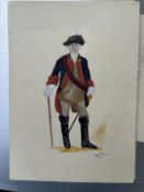 Vintage Watercolour Book Illustration ? Noel Gold 