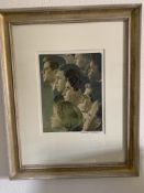 Norman Rockwell Hand-Signed Dedicated Anniversary of JFK's Peace Corps