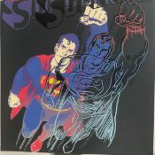 Andy Warhol (1928-87) 'Superman' F. & S. II.260 Screenprint In Colours With Diamond Dust, 1985