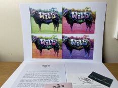 The Walled Off Hotel, Limited Edition, Original Print.