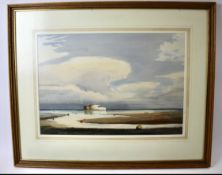 Jack Amey , Shoreland Estuary, Watercolour Painting