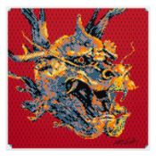 Ai Weiwei (b1957) 'Everyone Is A Dragon' 10 ColourScreen Print, Signed, Numbered, Editioned, COA