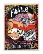 Faile (b 1975 & 76) 'We Belong Together' Til We Part, Screenprint, Limited Edition, Signed, 2024