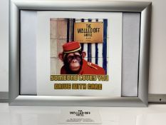 The Walled Off Hotel, Limited Edition, Original Print.