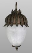 Fine Brass Wall Lantern from the Savoy Hotel, London