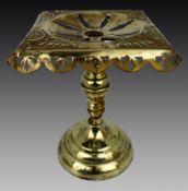 Antique Georgian Brass Trivet