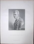 Sir Walter Scott Scotland 1873 Antique 152 Years-Old Engraving-48