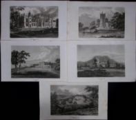 Wiltshire Job-Lot Antique 212 Years-Old Georgian Steel-Engravings-2