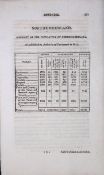 Northumberland Antique 207 Years-Old Georgian Population Census Scarce Print.