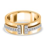 New! White Cubic Zirconia Ring