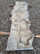 Hardwood Seasoned Sawn Pippy Waney Edge / Live Edge Oak Slab / Table Top