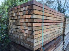 25x Softwood Sawn Mixed Larch / Douglas Fir Timber Posts