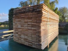 50x Softwood Fresh Sawn Mixed Larch / Douglas Fir Timber Boards / Cladding