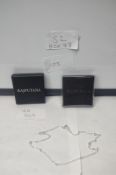 Job Lot of 2 Stamped 925 Silver, 20 inch Necklace. Est £40 - S2-BOX 78