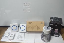 Job Lot of Tecknet Doorbell Set and Electric Shock Fly Zapper. Est £30 - S2-BOX 77