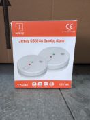 Jemay GS518A Smoke Alarm/ 2 Packs. Est £30 - U2-BOX 70