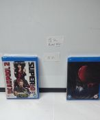 Job Lot of 2 Blue Ray, BluRay DVDs. Est £20 - Q2-BOX 84