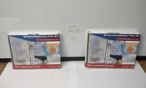 Job Lot of Window Insulation Film Kit. Est £20 - Q2-BOX 83