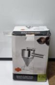 MultiFunction Stainless Steel Seperator. Est £15 - U2-BOX 71
