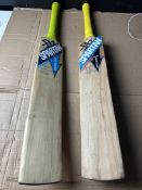 2x Spartan Cricket Bats - MC1000 and MP 1000 JNR