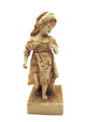 Antique German Bisque Porcelain Figurine