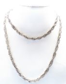 24 inch Sterling Silver Chain Necklace 17.2 grams