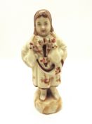 Antique Glazed Porcelain Figurine