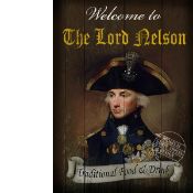 The Lord Nelson Traditional Style Pub Sign Large Metal Wall Art