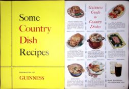 Guinness Guide County Dish Recipes Coloured 60-Year-Old 4 Page Print