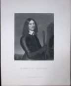 Marquis of Montrose Scotland Antique 152 Years-Old Engraving-37