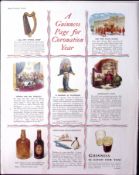 Guinness 73 Years-Old Advert 1953 Queens Coronation G.E.2068-A