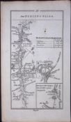 Ireland 245 Years -Old Antique Road Map From Dublin to Sligo-58